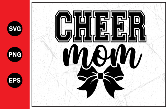 Cheer Mom Graphics: Premium T-Shirt Designs
