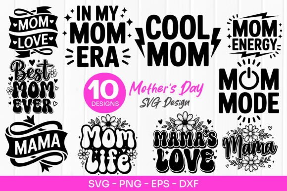 Cool Mom Era Graphics: A Seller's Review of Illustrations