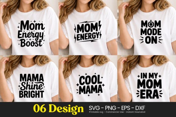 Mom Energy Shine Bright: Graphics & Illustrations Review