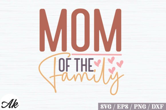 Retro Mom SVG: Graphics for T-Shirt Designs