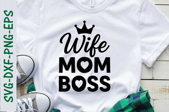 Review: Wife Mom Boss SVG for Mother's Day Embroidery